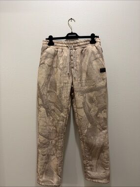 Ring of Fire Cream Camouflage Fleece Pants
